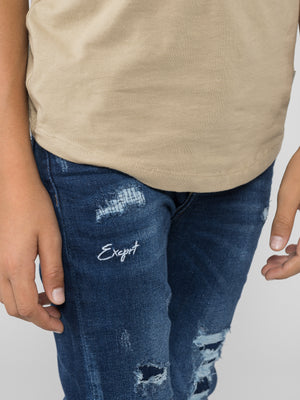 FASHION JEANS Dark Blue / 14