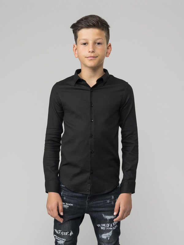 PREMIUM WOVEN SHIRTS Black / 14