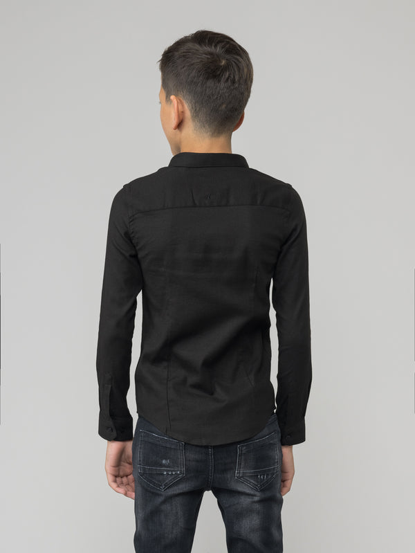 PREMIUM WOVEN SHIRTS Black / 14