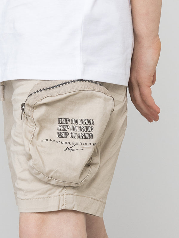WOVEN BERMUDA Khaki / 14