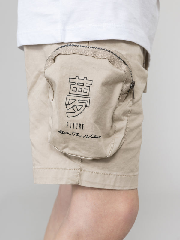 WOVEN BERMUDA Khaki / 14