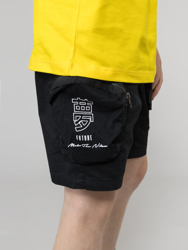 WOVEN BERMUDA Black / 14