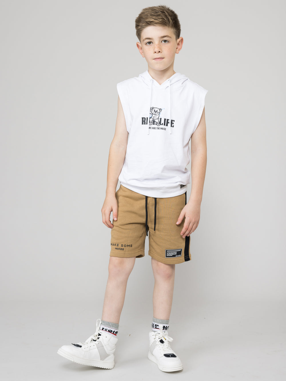 KNITTED BERMUDA Beige / 14