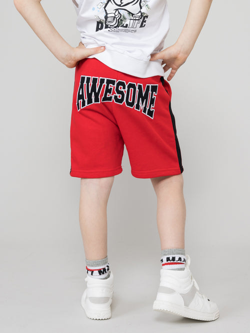 KNITTED BERMUDA Red / 14