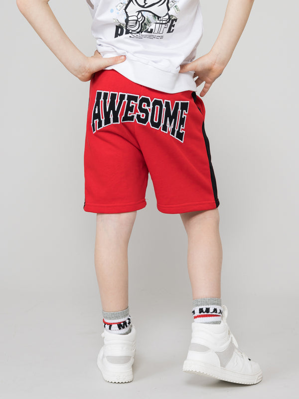 KNITTED BERMUDA Red / 14