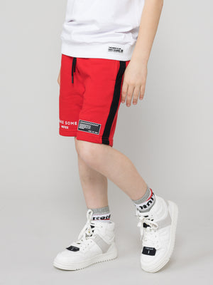 KNITTED BERMUDA Red / 14