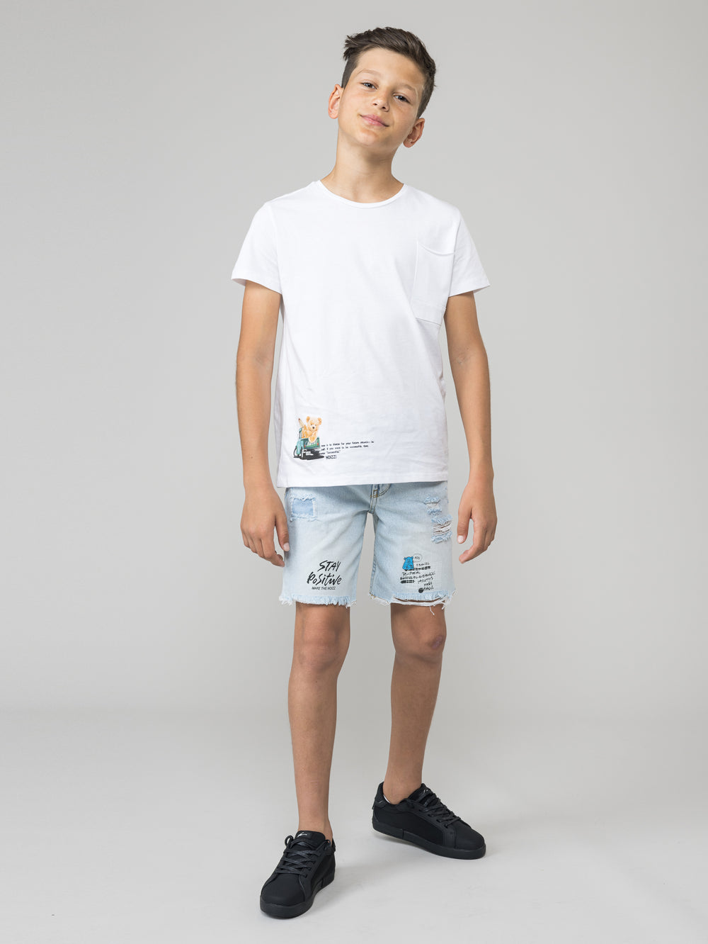 JEANS BERMUDA Light Blue / 14