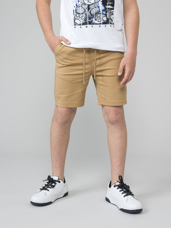 WOVEN BERMUDA Camel / 14