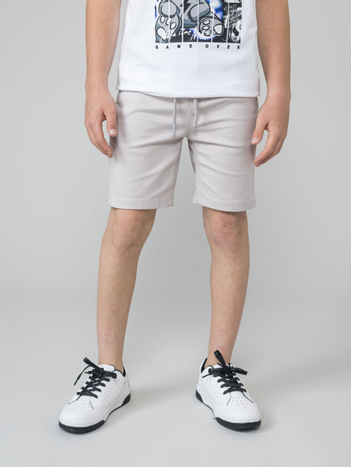 WOVEN BERMUDA Light Gray / 14