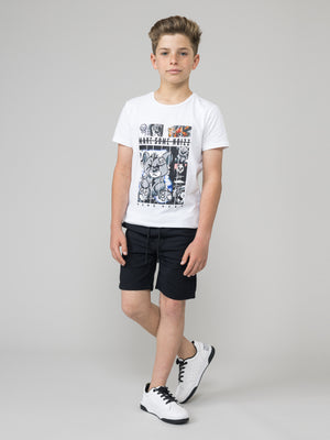WOVEN BERMUDA Black / 14