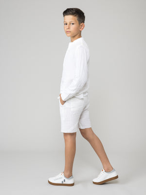 WOVEN BERMUDA White / 14
