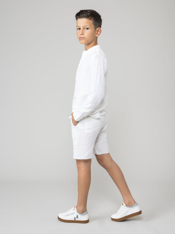 WOVEN BERMUDA White / 14