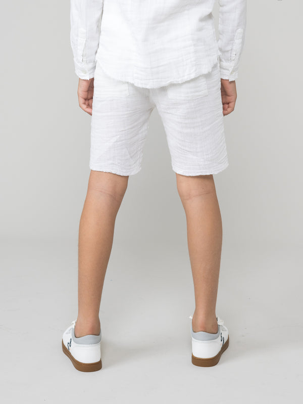 WOVEN BERMUDA White / 14