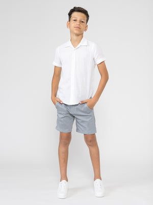 TAILORED BERMUDA Gray / 14