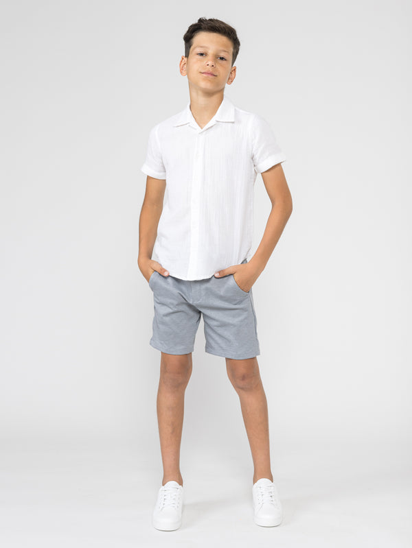 TAILORED BERMUDA Gray / 14