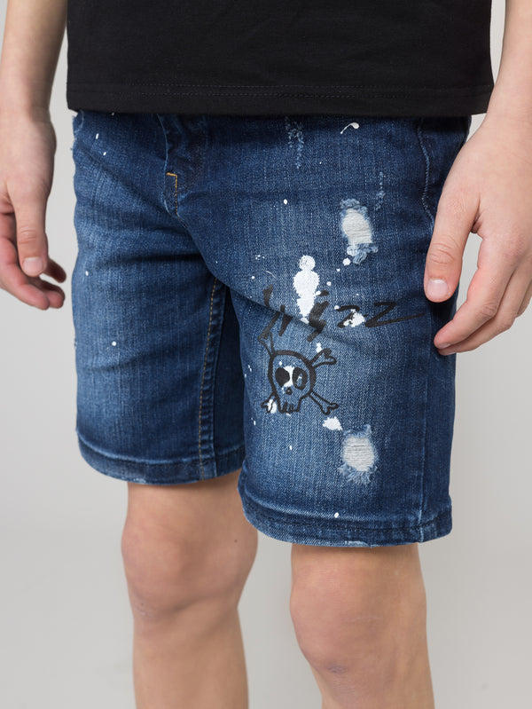JEANS BERMUDA Blue / 14