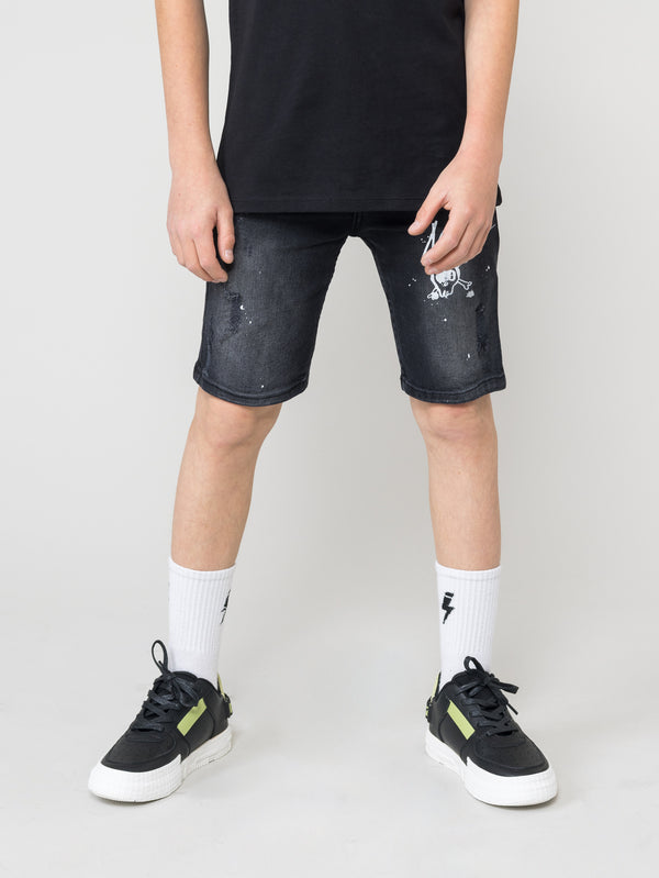 JEANS BERMUDA Black / 14
