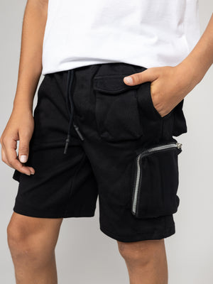 KNITTED BERMUDA Black / 14
