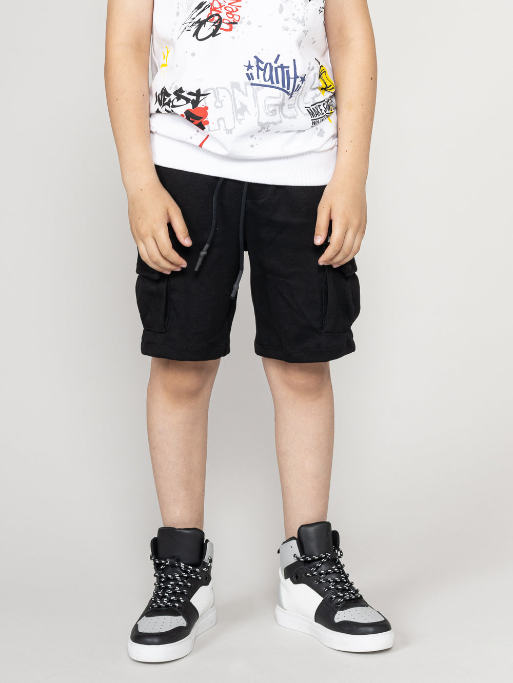 KNITTED BERMUDA Black / 14