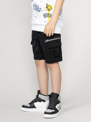 KNITTED BERMUDA Black / 14