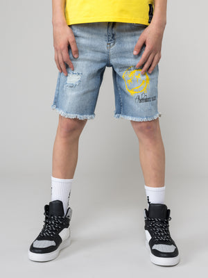 JEANS BERMUDA Blue / 14