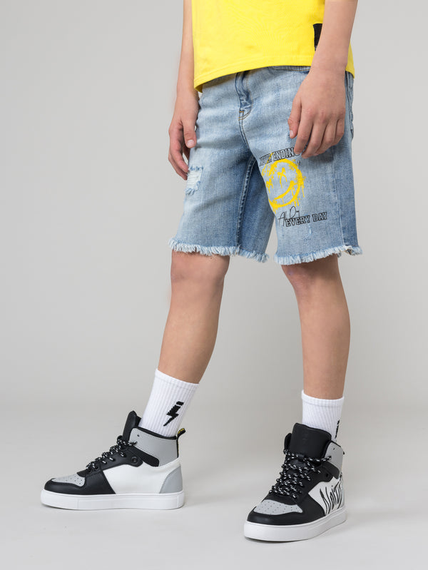 JEANS BERMUDA Blue / 14