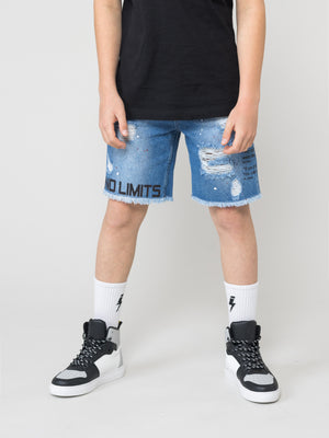 JEANS BERMUDA Blue / 14