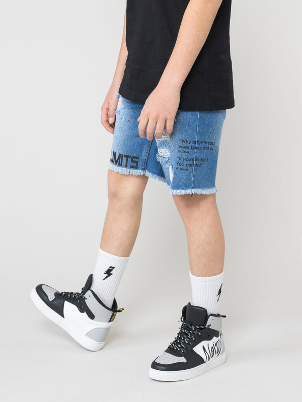 JEANS BERMUDA Blue / 14