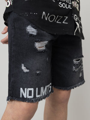 JEANS BERMUDA Black / 14