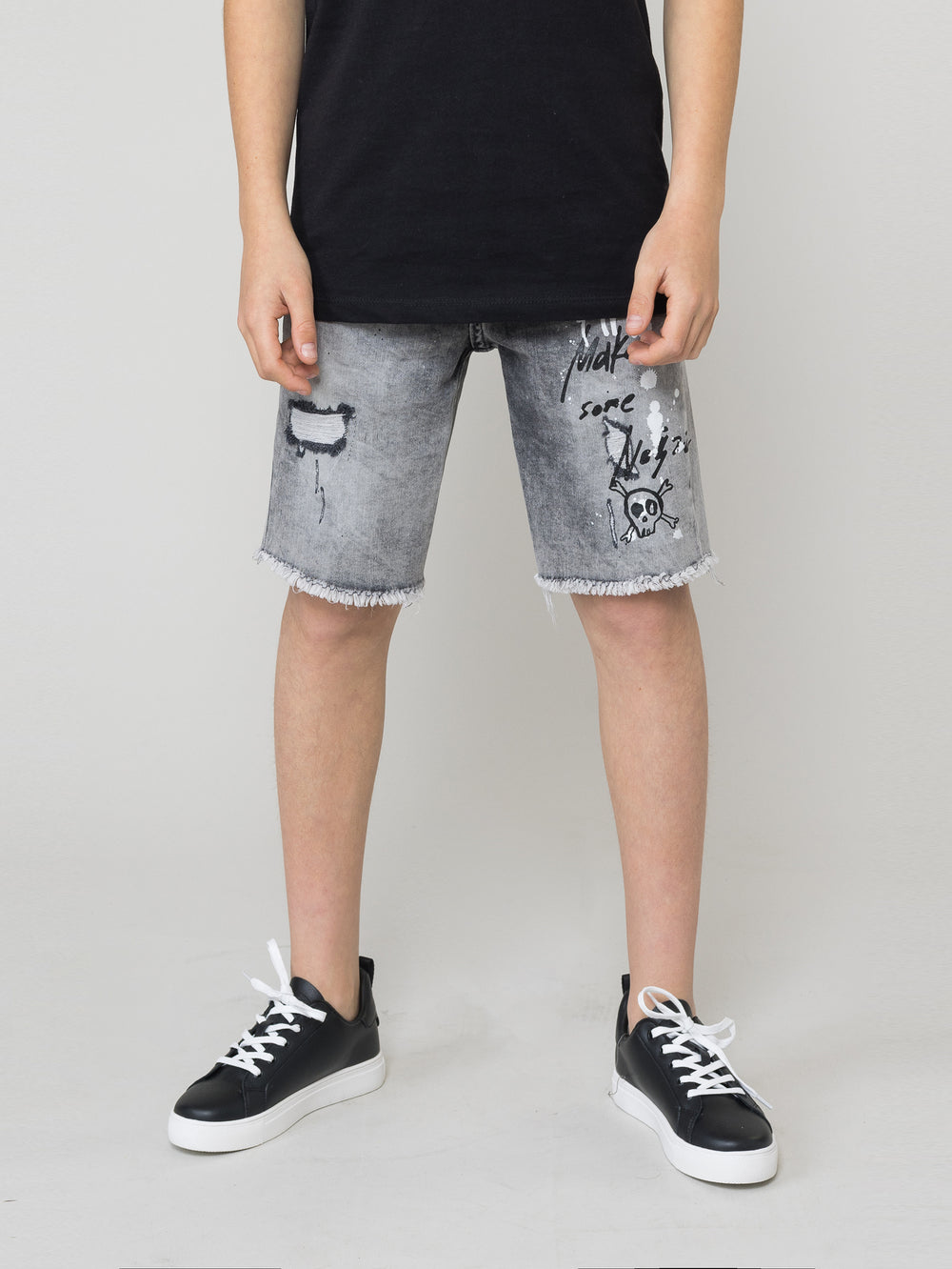 JEANS BERMUDA Gray / 14