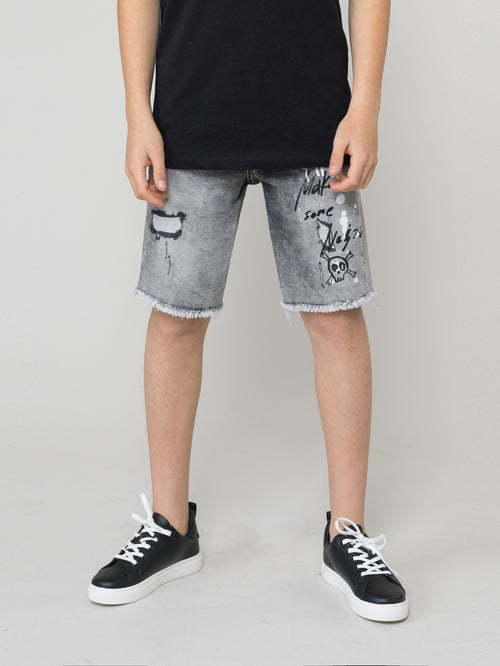 JEANS BERMUDA Gray / 14