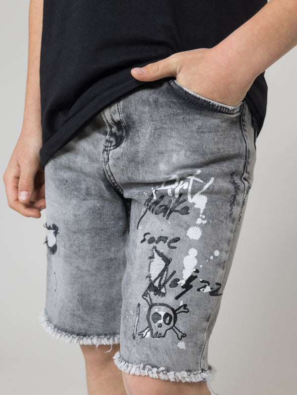 JEANS BERMUDA Gray / 14