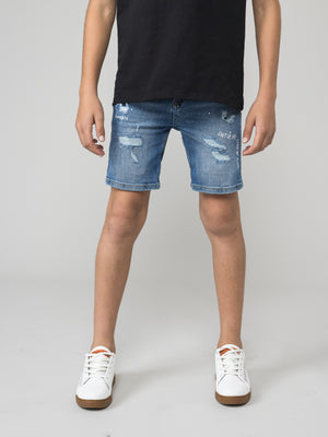 JEANS BERMUDA Blue / 14