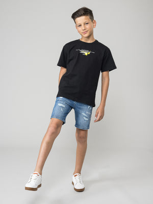 JEANS BERMUDA Blue / 14