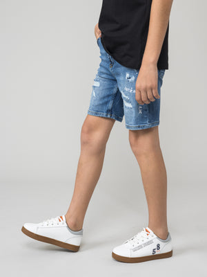 JEANS BERMUDA Blue / 14