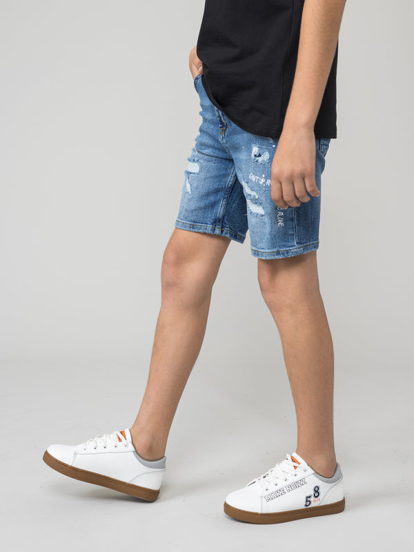 JEANS BERMUDA Blue / 14