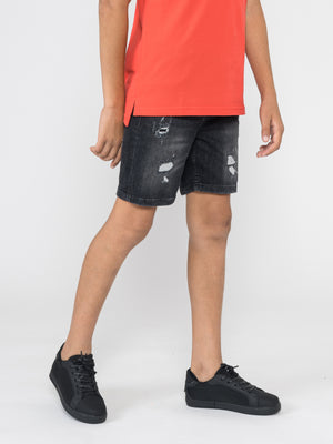 JEANS BERMUDA Black / 14