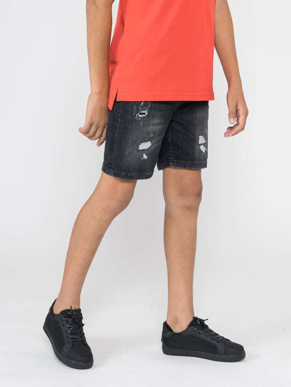 JEANS BERMUDA Black / 14