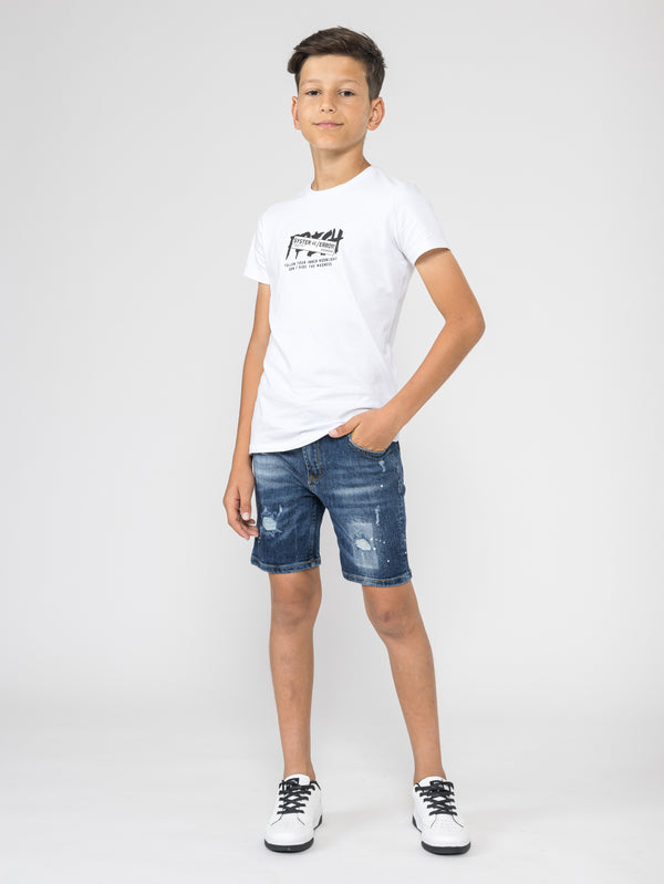 JEANS BERMUDA Blue / 14