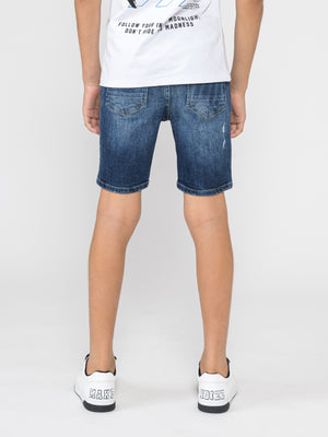 JEANS BERMUDA Blue / 14