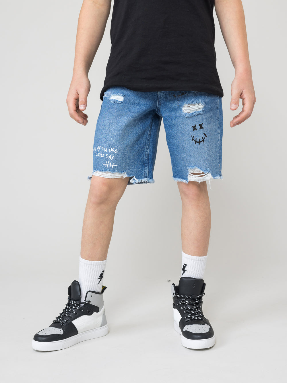 JEANS BERMUDA Blue / 14