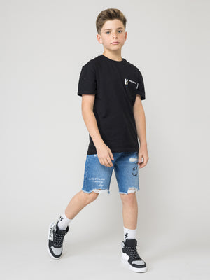 JEANS BERMUDA Blue / 14
