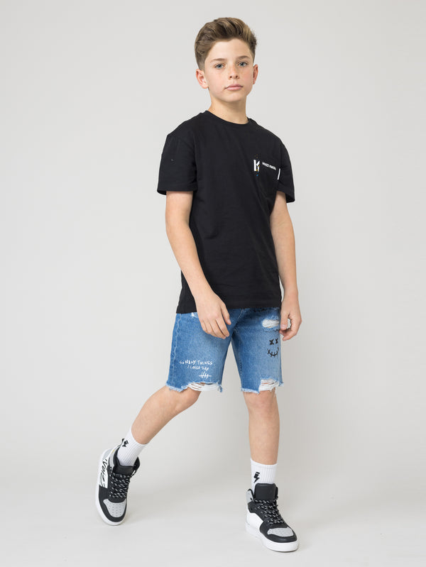JEANS BERMUDA Blue / 14