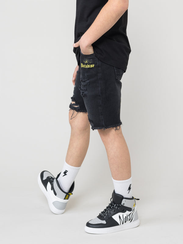 JEANS BERMUDA Black / 14