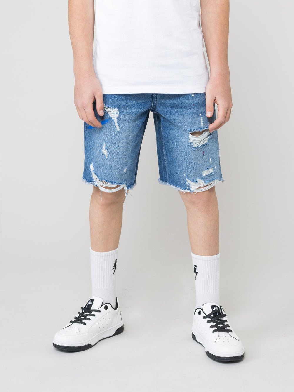 JEANS BERMUDA Blue / 14