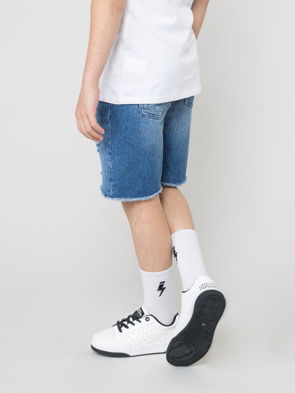 JEANS BERMUDA Blue / 14