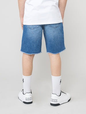JEANS BERMUDA Blue / 14