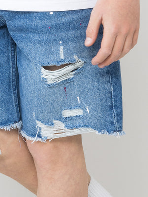 JEANS BERMUDA Blue / 14