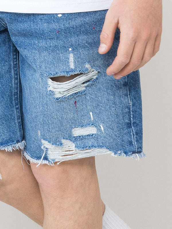 JEANS BERMUDA Blue / 14
