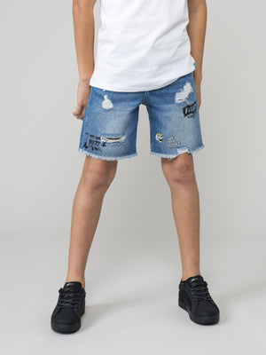 JEANS BERMUDA Blue / 14